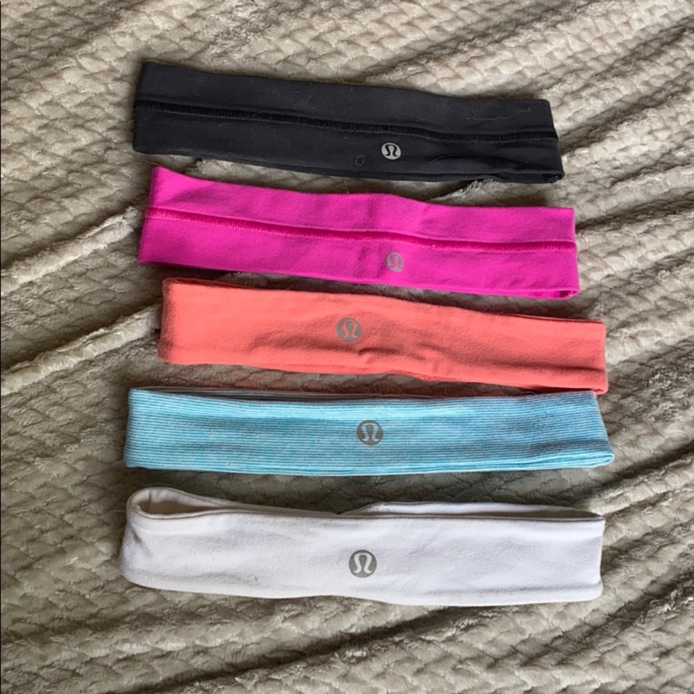 5 lululemon headbands
